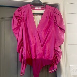 Buddy Love Leather Bodysuit, Size Medium! Worn once!